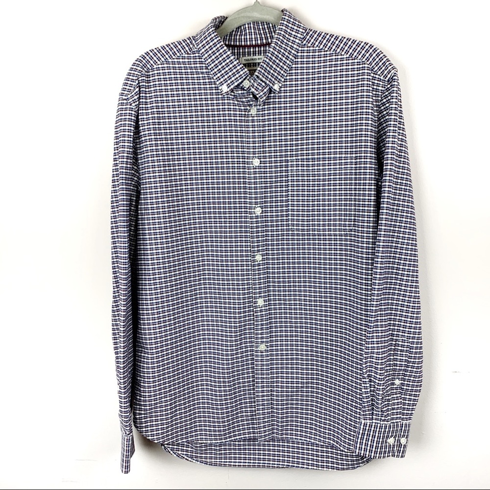 Jos. A. Banks Button Down Plaid Shirt